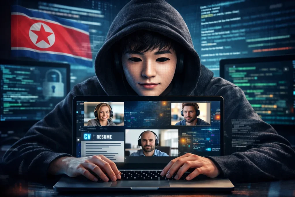 Hackers da Coreia do Norte usam IA e deepfakes para conseguir empregos remotos