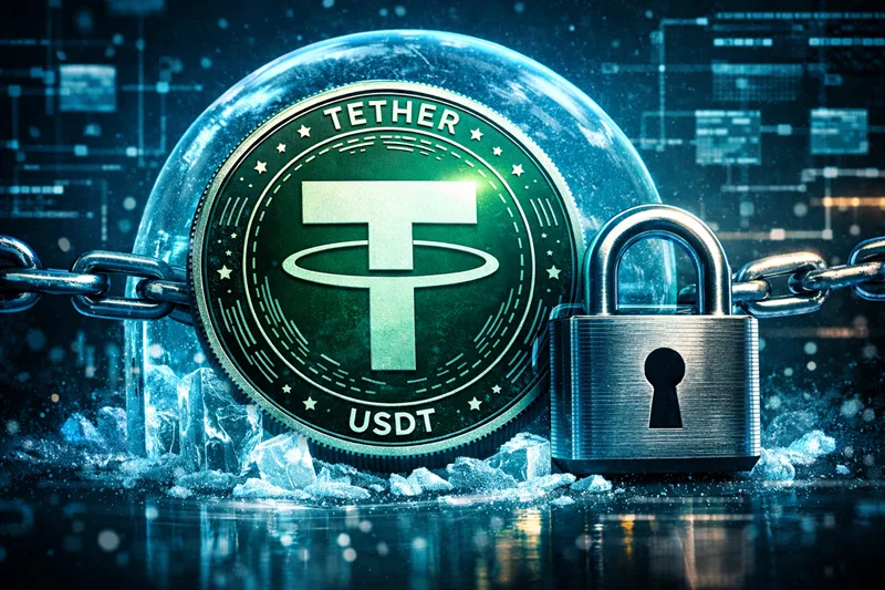 Tether congela 4,2 mil milhões de dólares em USDT ligados ao crime Tether congela USDT ligados ao crime em operações contra fraude cripto